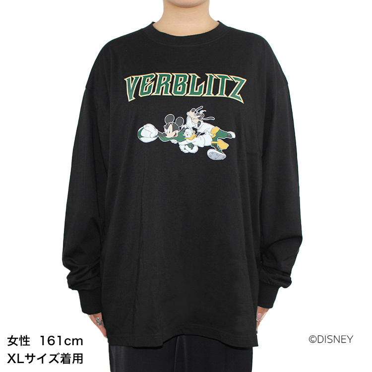 ミッキー&フレンズ/長袖Tシャツ