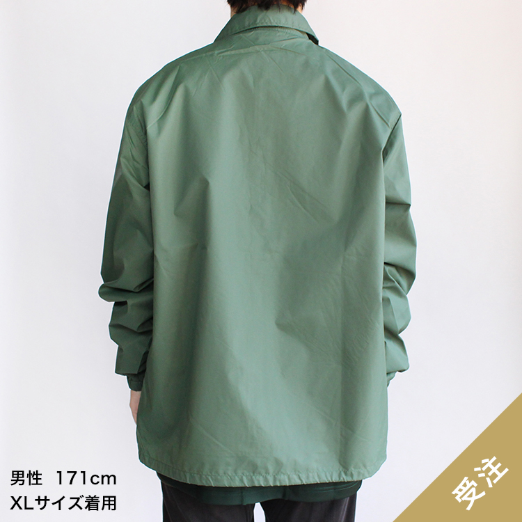 【受注終了】重ね着コーデ コーチジャケット