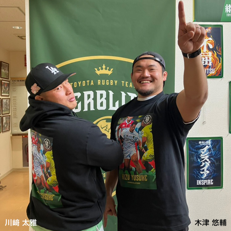 【受注終了】木津悠輔50caps記念Tシャツ(白・黒)