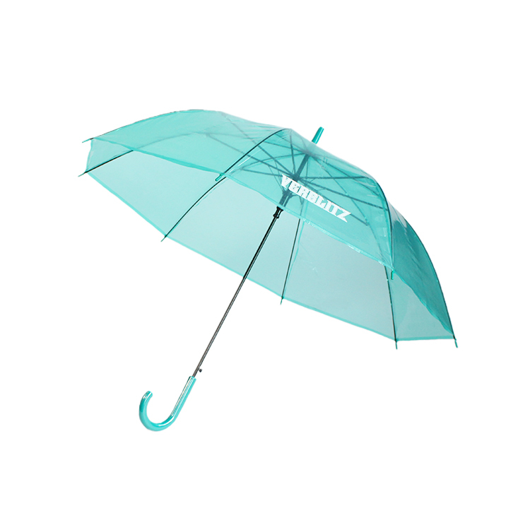 カラージャンプ式ビニール傘 グリーン