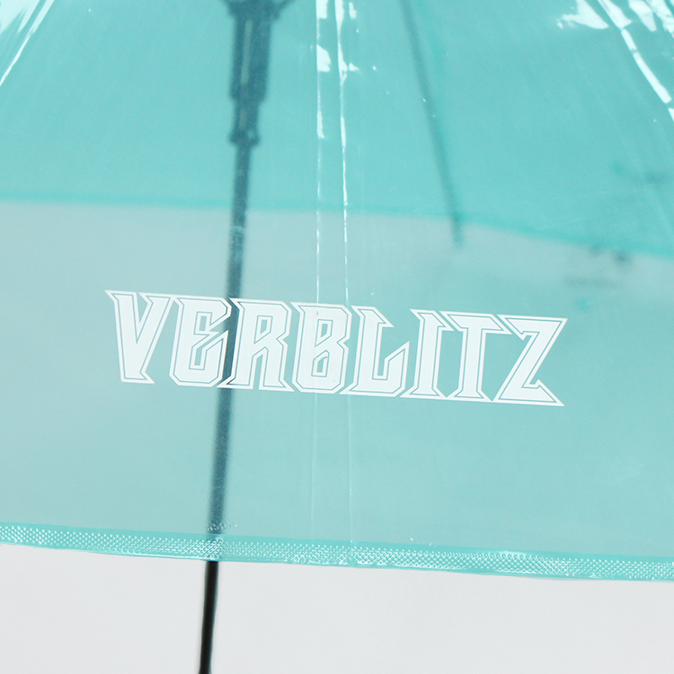 カラージャンプ式ビニール傘 グリーン