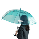 カラージャンプ式ビニール傘 グリーン