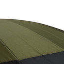 24本骨 蛇の目傘 緑×黒