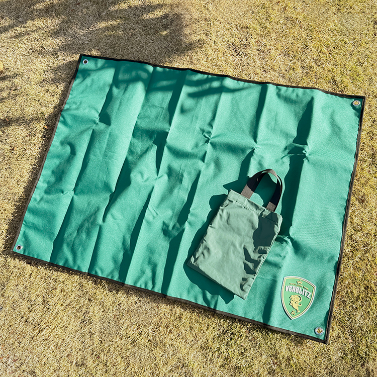 収納袋付レジャーシート