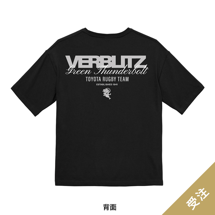 【受注】バックプリントTシャツ(BLACK)