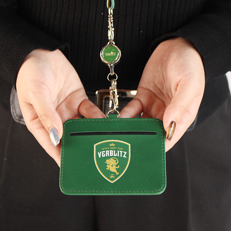 横型パスケース付きストラップ