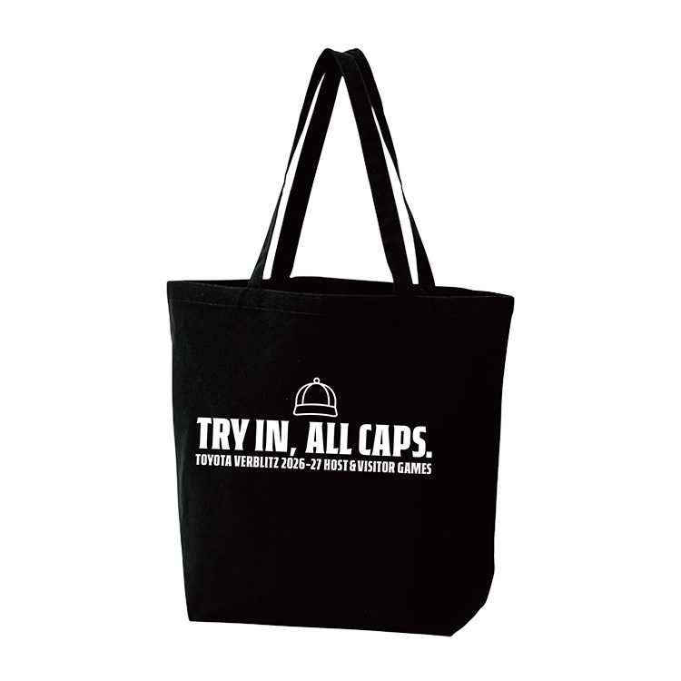 TRY IN ALL CAPSトート