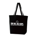 TRY IN ALL CAPSトート