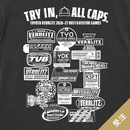 【受注】TRY IN ALL CAPS Tシャツ