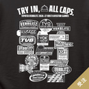 【受注】TRY IN ALL CAPS パーカー