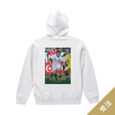 【受注終了】木津悠輔50caps記念パーカー(白・黒)