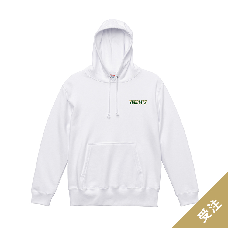 【受注終了】木津悠輔50caps記念パーカー(白・黒)