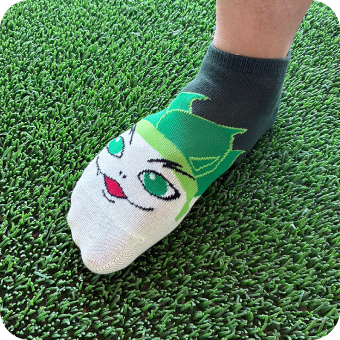 ライガー柄ソックス